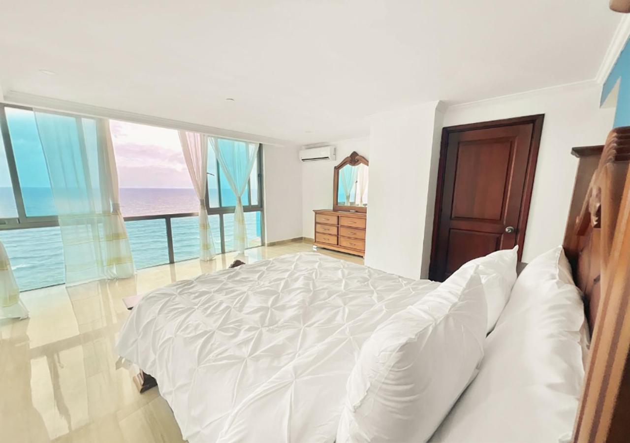 Ferienwohnung Exclusive 3 Bdr, Gym & Pool, Seaview, Luxury Tower Santo Domingo Exterior foto