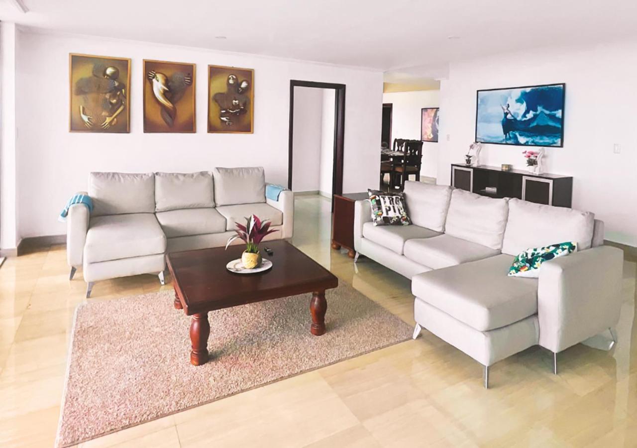 Ferienwohnung Exclusive 3 Bdr, Gym & Pool, Seaview, Luxury Tower Santo Domingo Exterior foto