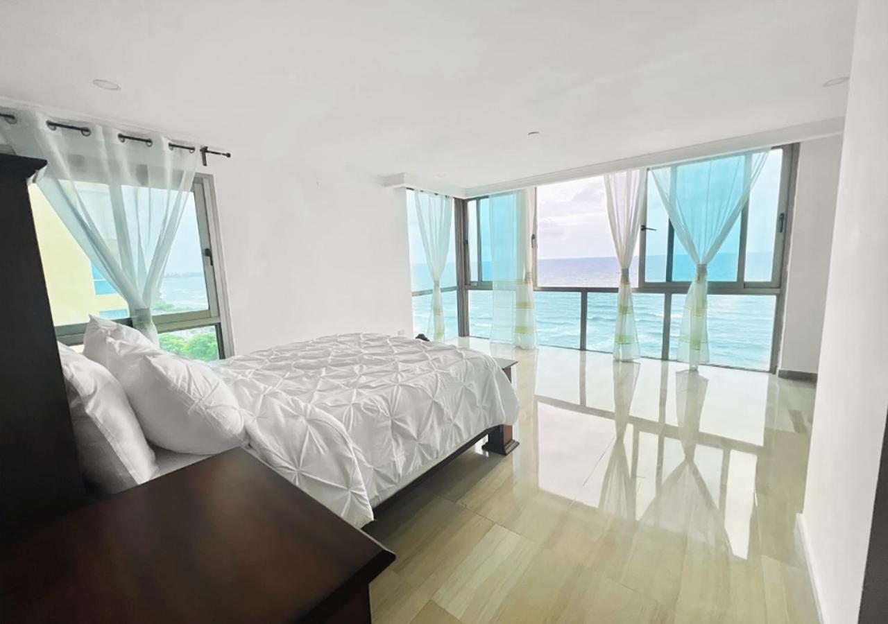 Ferienwohnung Exclusive 3 Bdr, Gym & Pool, Seaview, Luxury Tower Santo Domingo Exterior foto